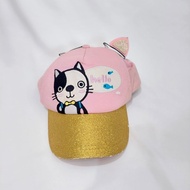 PRELOVED Miniso Girl cap Pink / Topi Anak