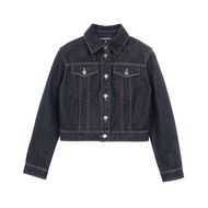 【二手】香奈兒 (Chanel) 牛仔外套，飾有 Coco 標誌紐扣 P78799V71012 其他外套 女士 二手 A