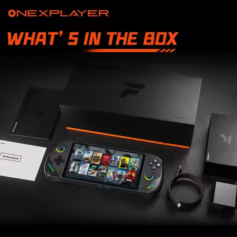 Onexplayer F1 PRO ONEXFLY 7 Inch Most Compact and Powerful 8840U Gaming 144Hz Ultimate Gaming Consol