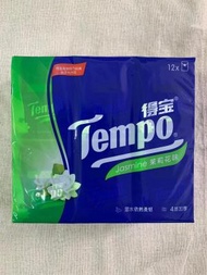 Tempo - Tempo得寶4層紙巾包裝 茉莉花味 12包整袋裝 ( 平行進口 )