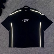 KATUN AFNTY.ID | OVERSIZED BOXY T-SHIRT Reflective Strip777 with HD Screen Printing | COTTON COMBED 