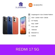 Xiaomi REDMI 17 5G Smartphone | 6.9" display | 7500mAh | Snapdragon® 4 Gen 5 Mobile Platform