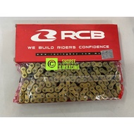 RCB GOLD CHAIN 428S/122L HEAVY DUTY