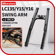 LC135 Y15 Y16 Y15ZR Y16ZR 135LC Swing Arm +2 Inch Cutting Standard PNP Siap Arm Bush +2 Inci Swing A