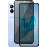 2in ฟิล์มกันแก้วแบบเทมเปอร์กัน-สอดแนมส่วนตัว1 Vivo 5G 2023ฟิล์มกันรอยป้องกันเต็มพื้นที่ของหน้าจอกันข