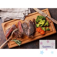 Sale เขียงสเต็กไม้จามจุรี l ACACIA WOOD STEAK BOARD S.Happy
