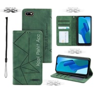 Case Realme C2 Rmx1941 Rmx1943 Rmx1945 Flip Cover Wallet Sarung Hp Casing Dompet Flip Magnet