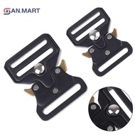 AN.MART 2 Sizes Metal Strap Buckles For Webbing DIY Bag Luggage Clothes Accessories Clip Buckles MY