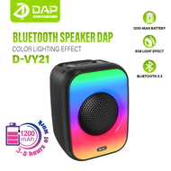 DAP Bluetooth Speaker RGB Light 4 Inch // D-VY21 Garansi 1 Tahun