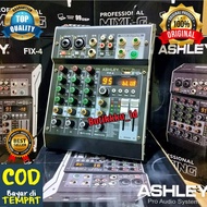 Cuci Gudang !! Mixer Audio Ashley Fix 4 Fix4 4Ch Original New 99 Dsp