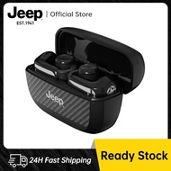 Jeep EC020หูฟังบลูทูธ AI บลูทูธไร้สายแปลแบบเรียลไทม์6.0หูฟังไฮไฟเสียง HD สายหูฟังพร้อมไมโครโฟน