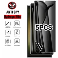 5PCS Matte Soft Hydrogel Film For Umidigi G9T G9C G9A G9 5G Anti Spy Privacy And HD Screen Protector