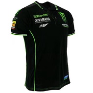 F1 racing suit+Yamaha racing suit+summer unisex short sleeved T-shirt