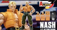 全新 Storm Arena 1/12 少年街霸 街頭霸王 Nash Street Fighter Zero 3