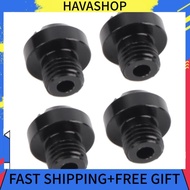 Havashop 2 Pair of  M10x1.25 Rearview Side Mirror Hole Plugs Screw Fits for Ducati Hypermotard Motorcycle Accessories