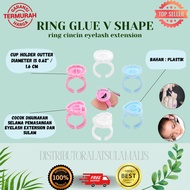 100PCS RUSSIAN RING RUSSIAN EYELASH VOLUME RING EYELASH EXTENSION RING EYELASH LOVE RING LOVE RING H