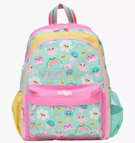 Smiggle - 【0.4kg 超輕護脊】太陽花 | 綠色 14L 護脊書包 36 cm兒童背囊| 兒童旅行袋｜中小學背包 ｜平行進口