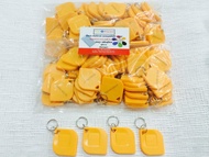 Mango พวงกุญเเจคีย์การ์ด (เเบบใบไม้) Mango 50 ชิ้น