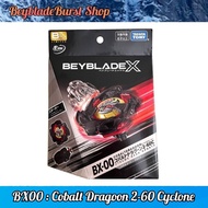 Beyblade X BX00 BX-00 Cobalt Dragoon 2-60 C Black Cobalt Dragoon Takara Tomy