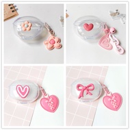 Ins Love Heart for Ugreen ClipBuds Pro Case S8 S5 S3 T3 Pro Soft Transparent Protective Cover