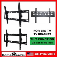 Universal LED/LCD/PLASMA TV Wall Mount Tilt Bracket 32 39 40 42 43 49 50 55 58 60 65 70 75 80 85 inc