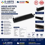Asus HD7970 DirectCU II top Graphics card LN2 Mos Heatsink