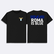 Kaos SS Lazio Roma Is Blue Tshirt Bola Seri A Lazio