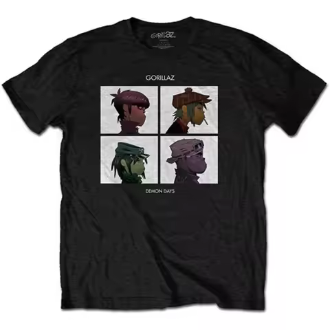 Gorillaz Unisex T-Shirt- Demon Days