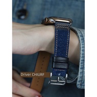 apple watch series 10 strap apple watch strap Strap Denim Stitching Couple iwatch Universal Apple