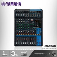 YAMAHA MG12XU MIXER มิกเซอร์ 12 CH มิกซ์ขยายเสียง เอฟเฟค มิกซ์ มีช่อง USB ยามาฮ่า MG-12XU MG 12 XU B