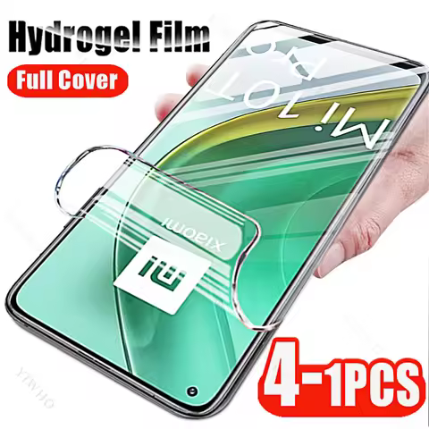 4-1pcs for Xiaomi Mi 10 10S 10i 10T Ultra Pro Lite Zoom Youth 5G Screen Protectors Hydrogel Film for