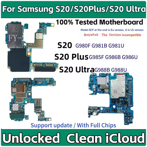 EU USA Version Working For Samsung Galaxy S20 Ultra G980F G985F G981B G986B G986U G981U G988B 5G Plu