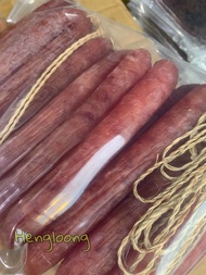本地酒味腊肠 白绳 5孖 Local Chinese Pork Sausage [No colouring] 5 pairs