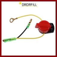 ORORFILL 3Pcs Engine On  Stop Switch, 3 wires 36100-ZH8-W41 GX160 Low Oil Alert Sensor, Weld-free co