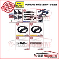 [MATT BLACK SERIES] Perodua Axia 2014-2022 Kereta Accessories