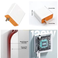 120W FlashCharge Fast Charger US Wall Adapter Type C Cable For 1QOO 13 12 11 10 Pro Z9S Neo 10 9 Pro
