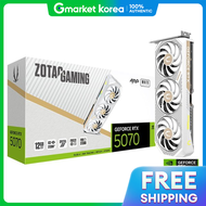 (ฮตโซแทค เกมมง) การดจอ ZOTAC GAMING GeForce RTX 5070 AMP White D7 12GB
