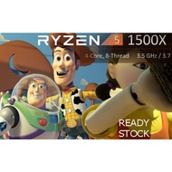 (CLEARANCE SALE) Ryzen 1500 1500X 1600 3.7Ghz AM4 processor 4C 8T A320 B350 B450 B550 X470 X570 moth