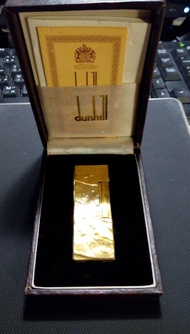 登喜路 dunhill 熔岩紋充氣打火機 (金) E