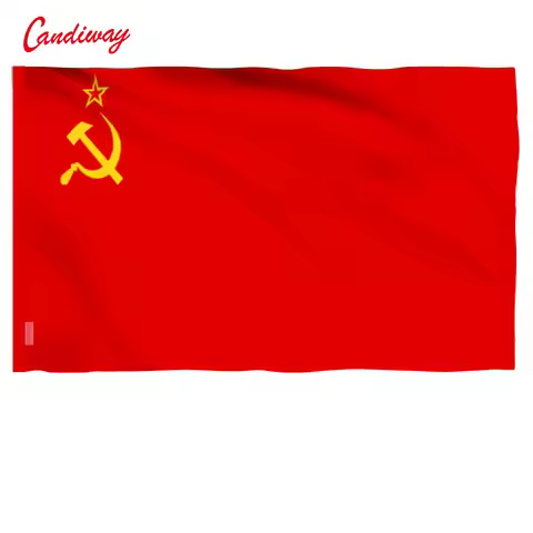 90 x 60 cm CCCP flag Red revolution Union of Soviet Socialist Republics Indoor Outdoor USSR FLAG Rus