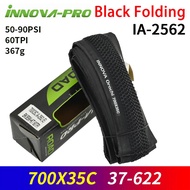 INNOVA 700Cx32C/35C/38C Gravel Bike Tire Yellow Edge Black Color Wired Folding Tire Folded Road Bicy