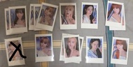 Le sserafim Pureflow tour japan instant photo card 日巡 即影即有 拍立得 彩繪 金采源 宮脇咲良 櫻花 中村一葉 許允真 洪恩採 Lesserafi
