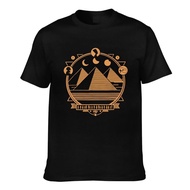 Newest Ancient Egypt Pyramids Funny Men Cotton Tee
