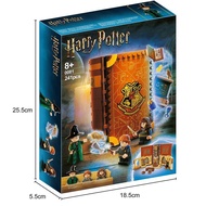 Harry Potter Building Blocks 76382 Magic Book Assembly Model Street View Deformation Class Boys Chil