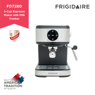 美國品牌 - 北極牌 - FD7280 2 杯式濃縮咖啡機附奶泡器