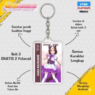Gantungan Kunci Uma Musume - Keychain Uma Musume Pretty Derby - Ganci Anime - Gantungan Kunci Admire