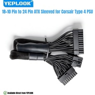 18+10Pin to 24Pin ATX Main Power Cable for Corsair Type 4 HX-i Platinum (2022) PSUs, for HX1500i, HX
