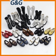 Kaiying Blythe Doll Shoes Boots Legging for Azone Sock OB23 OB24 Doll Black White Lace Stocking