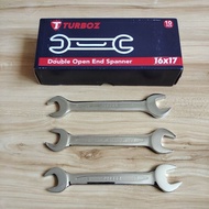 TURBOZ 16x17 wrench double open end spanner 16x17 TURBOZ