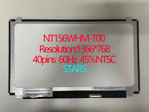 15.6" Laptop Touch Screen NT156WHM-T00 Fit B156XTK01.0 N156BGN-E41 LTN156AT40-H01 HD1366x768 On-Cell